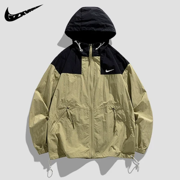 Men's Sun Protection Jacket Ice Silk Breathable Couple Style Summer 1188