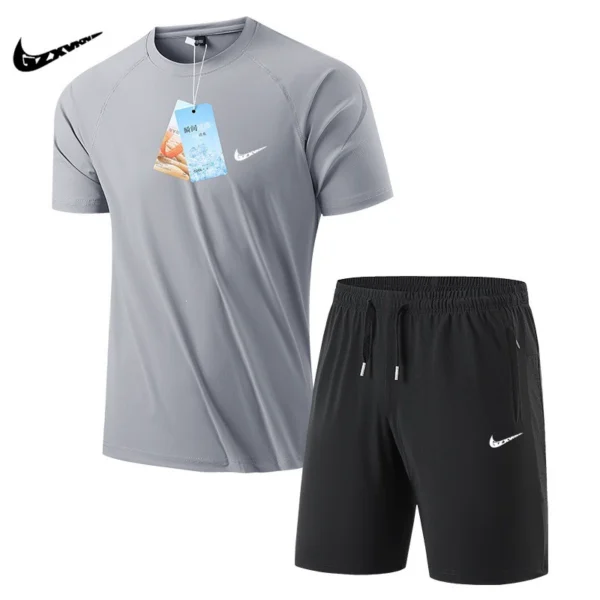 O1CN011fgfG329v8l49t3qG_2214044128129-0-cib.jpg_.webp Men's Sports Set (2-Piece) Ice Silk Quick-Dry Breathable Summer HJ001
