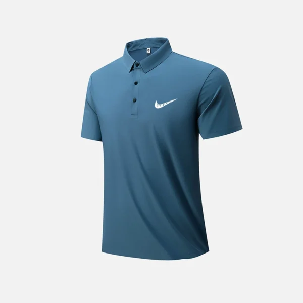Men's Polo Shirt Ice Silk Quick-Dry Breathable Summer 1199