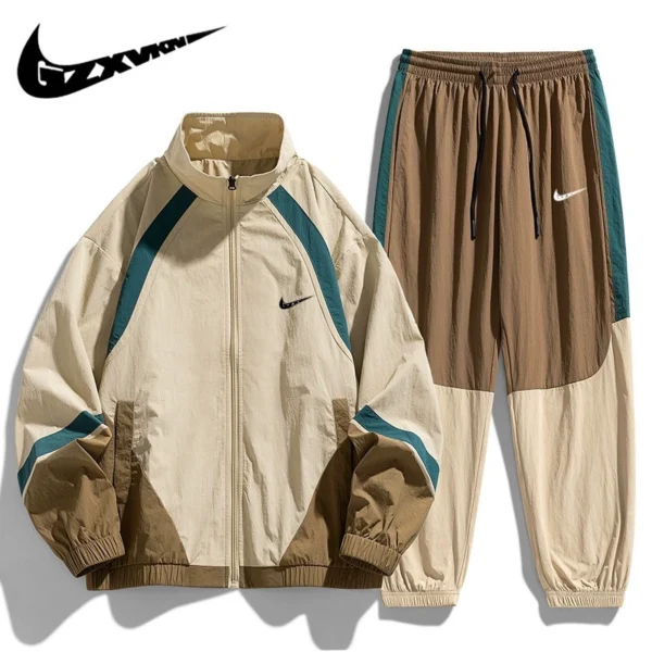 O1CN015Dd2nf29v8f1PnoCR_2214044128129-0-cib.jpg_.webp Men's Sports Set (2-Piece) Couple Style Spring/Fall AP-TZ9390