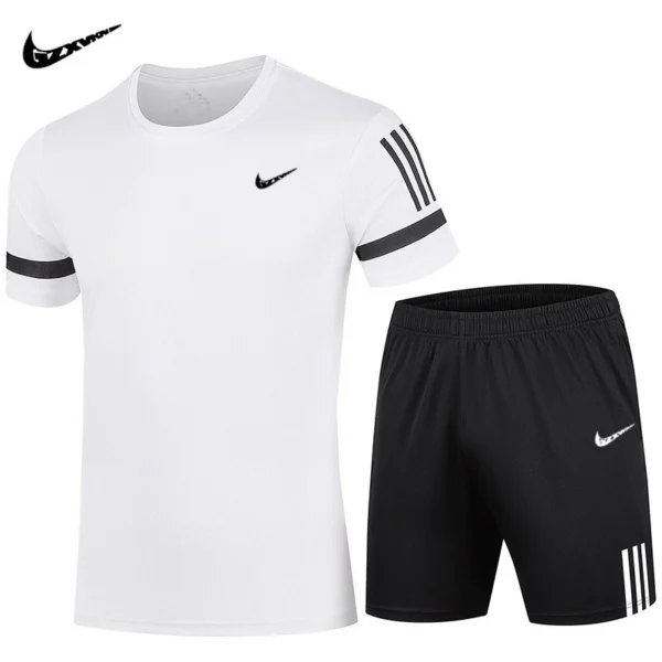 Men's Sports Set (2-Piece) Ice Silk Quick-Dry Summer BEB371