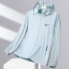 Men's Sun Protection Jacket Ice Silk Breathable Couple Style Z2327