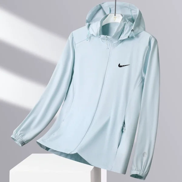 Men's Sun Protection Jacket Ice Silk Breathable Couple Style Z2327