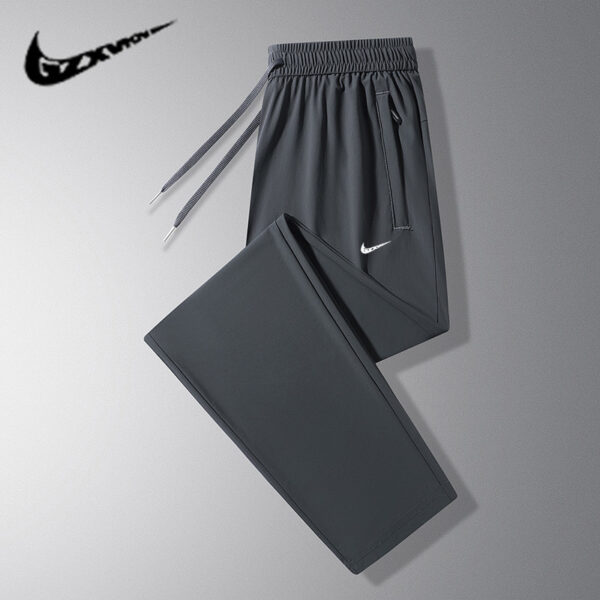 Men's Sports Casual Pants - Straight & Tapered Leg - Summer Lightweight