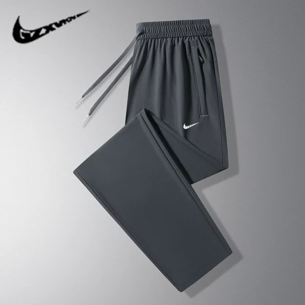 Men's Quick-Dry Pants Ice Silk Breathable Summer LS6688