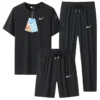 Men's Sports Set (2-Piece) Quick-Dry Breathable Summer A001