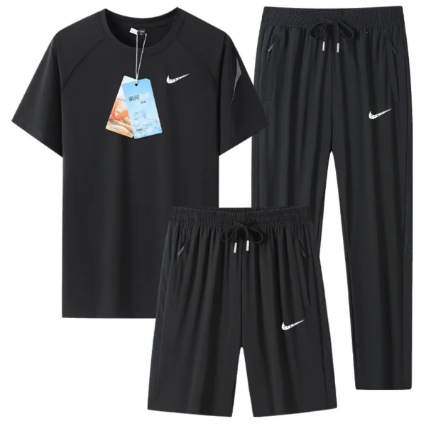 Men's Sports Set (2-Piece) Quick-Dry Breathable Summer A001