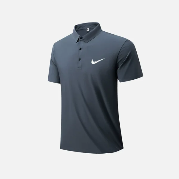 Men's Polo Shirt Ice Silk Quick-Dry Breathable Summer 1199