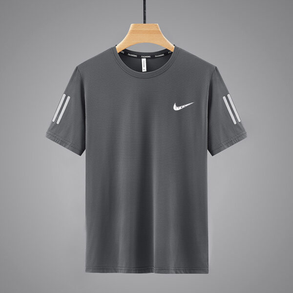 Men's Korean Style T-Shirt - Short Sleeve - Summer