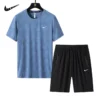 O1CN01Dgx4YX29v8ghFMnHt_2214044128129-0-cib.jpg_.webp Men's Sports Set (2-Piece) Ice Silk Quick-Dry Plus Size Summer :Y-1789