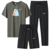 Men's Sports Set (2-Piece) Quick-Dry Breathable Summer A001