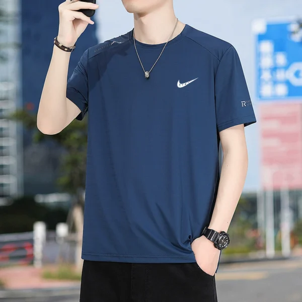 O1CN01GsbRwg29v8YBae9lX_2214044128129-0-cib.jpg_.webp Men's T-Shirt Ice Silk Quick-Dry Plus Size Summer 172392