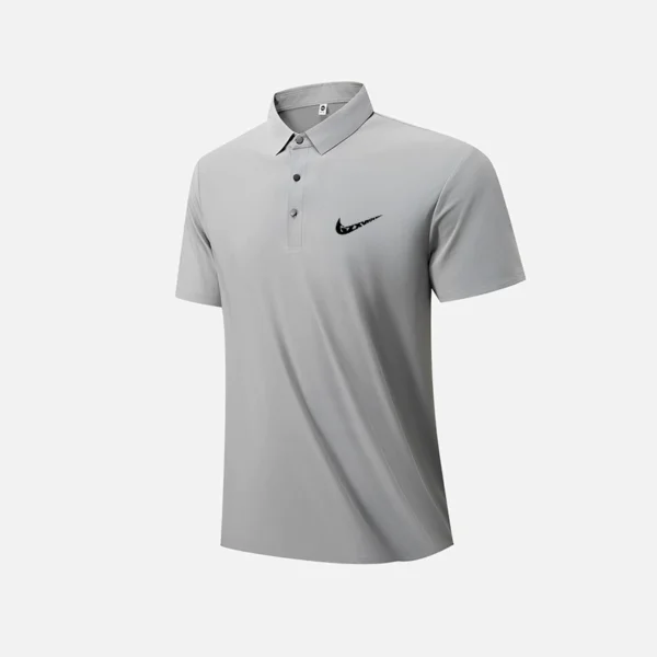 Men's Polo Shirt Ice Silk Quick-Dry Breathable Summer 1199
