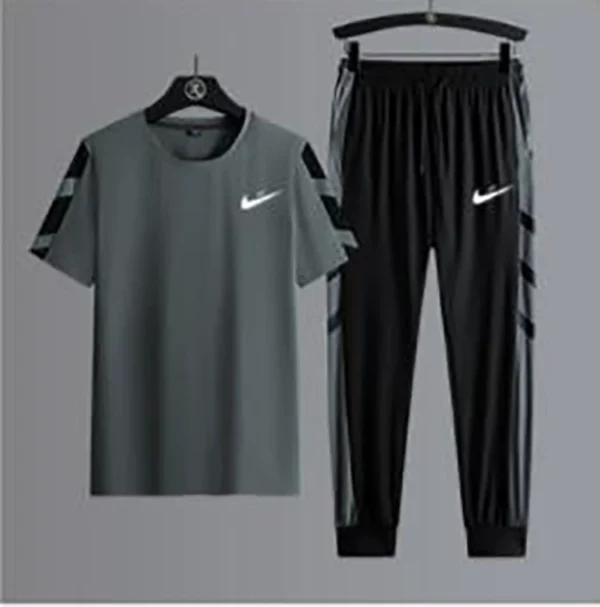 Men's Sports Set (2-Piece) Ice Silk Quick-Dry Summer A1-56-1908