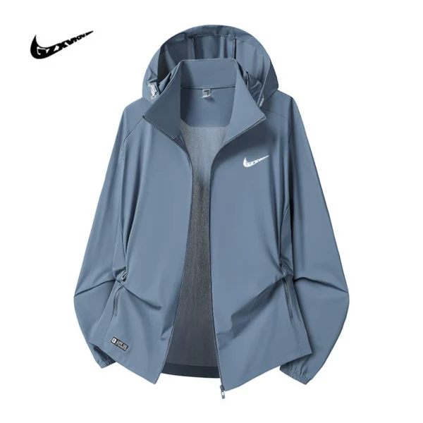 Men's Sun Protection Jacket Ice Silk Breathable Couple Style Summer 25688