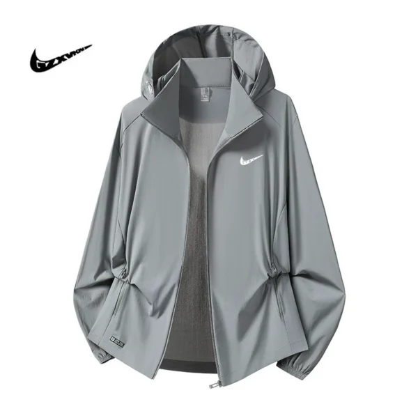 Men's Sun Protection Jacket Ice Silk Breathable Couple Style Summer 25688