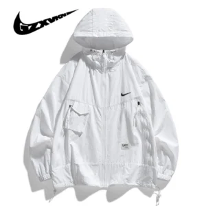 Men's Sun Protection Jacket Ice Silk Breathable Couple Style Summer 6887
