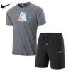 O1CN01QZkHZj29v8l4MUSPF_2214044128129-0-cib.jpg_.webp Men's Sports Set (2-Piece) Ice Silk Quick-Dry Breathable Summer HJ001