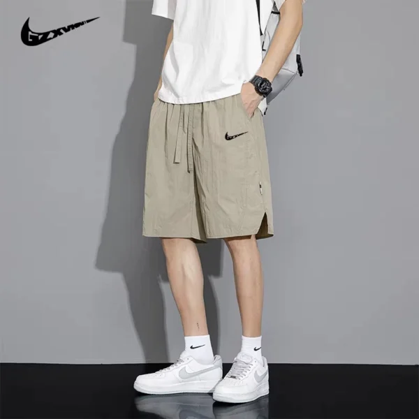 Men's Mid-Length Shorts Ice Silk N-207