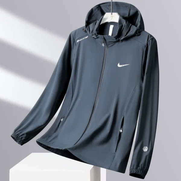 Men's Sun Protection Jacket Ice Silk Breathable Couple Style Z2327