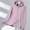 Men's Sun Protection Jacket Ice Silk Breathable Couple Style Z2327