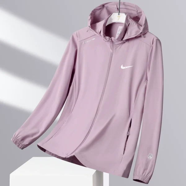 Men's Sun Protection Jacket Ice Silk Breathable Couple Style Z2327