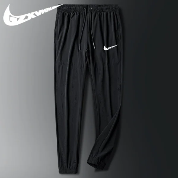 Men's Quick-Dry Pants Ice Silk Breathable Plus Size Summer 0505