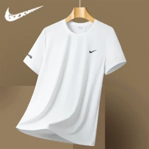 Men's T-Shirt Ice Silk Plus Size Summer 8307