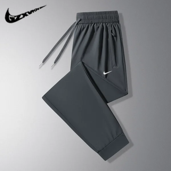 Men's Quick-Dry Pants Ice Silk Breathable Summer LS6688