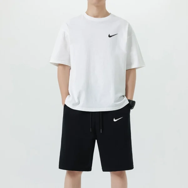 Men's Sports Set (2-Piece) Cotton Summer KQ-2312