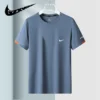 Men's T-Shirt Ice Silk Quick-Dry Plus Size Summer 2303