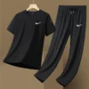 Men's Sports Set (2-Piece) Ice Silk Summer A001