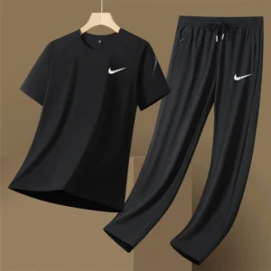 Men's Sports Set (2-Piece) Ice Silk Summer A001
