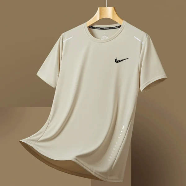 Men's T-Shirt Ice Silk Couple Style Summer 17009