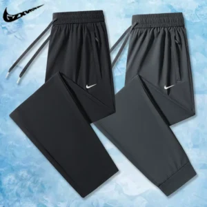 Men's Quick-Dry Pants Ice Silk Breathable Summer LS6688