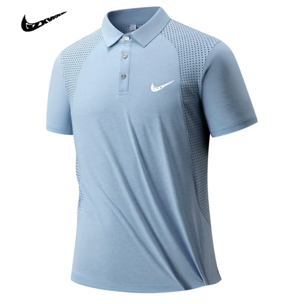 Men's Polo Shirt Ice Silk Breathable Summer 201758-62