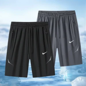 O1CN01wvyLhE29v8m6pOKJY_2214044128129-0-cib.jpg_.webp Men's Mid-Length Shorts Ice Silk Quick-Dry Summer 8862