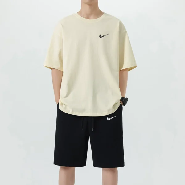 Men's Sports Set (2-Piece) Cotton Summer KQ-2312