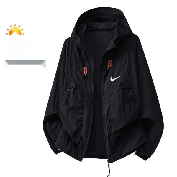 Men's Sun Protection Jacket Ice Silk Couple Style Summer 2390