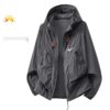 Men's Sun Protection Jacket Ice Silk Couple Style Summer 2390
