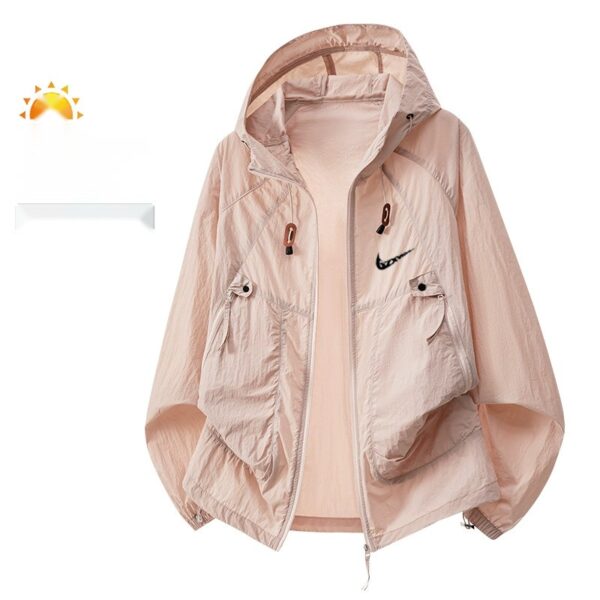Men's Sun Protection Jacket Ice Silk Couple Style Summer 2390