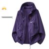 Men's Sun Protection Jacket Ice Silk Couple Style Summer 2390