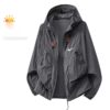 clean-7090-2-8.jpg Women's Sun Protection Jacket - Ice Silk - Summer