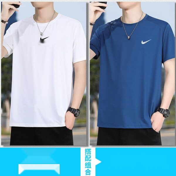 O1CN01lJPzan29v8Y7AEaUx_2214044128129-0-cib.jpg_.webp Men's T-Shirt Ice Silk Quick-Dry Plus Size Summer 172392