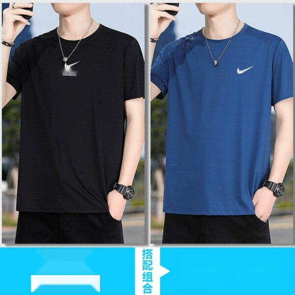O1CN01OF9Hyv29v8Y5LISzJ_2214044128129-0-cib.jpg_.webp Men's T-Shirt Ice Silk Quick-Dry Plus Size Summer 172392