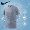 Men's T-Shirt Ice Silk Quick-Dry Breathable Summer 8818