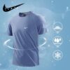 Men's T-Shirt Ice Silk Quick-Dry Breathable Summer 8818