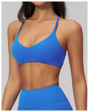 详情-13 Cloud-Soft Cross-Back Seamless Sports Bra Custom Available