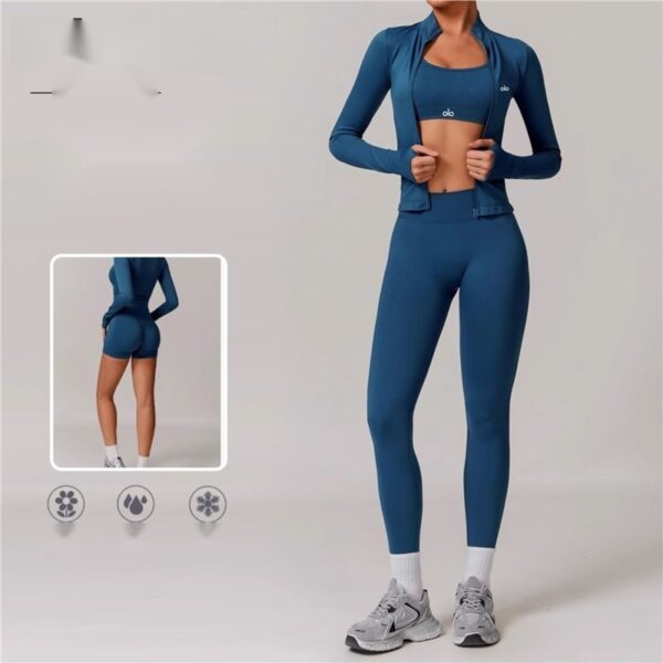 00-72-1.jpg Women's Yoga Outfit Set Quick-Dry TZ