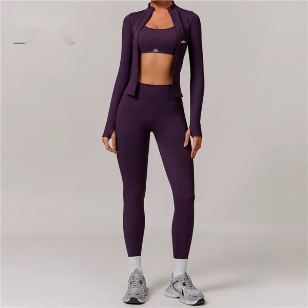 02-68-1.jpg Women's Yoga Outfit Set Quick-Dry TZ